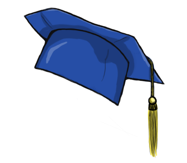 Graduation hat flying graduation caps clip art cap line 6