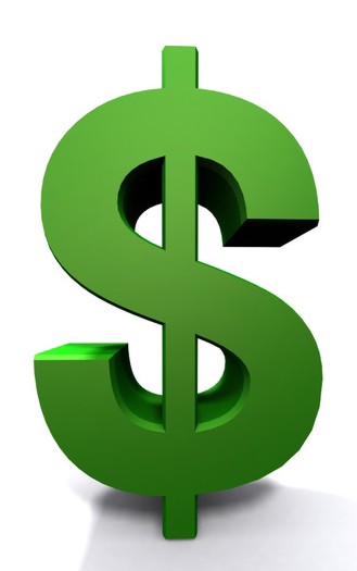 Green dollar sign clipart free images 5