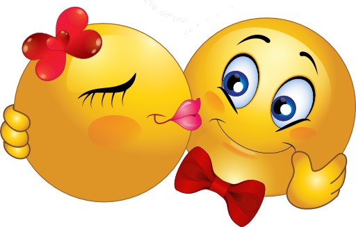 Kissing smiley face clipart kid 3