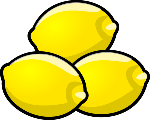 Lemon clip art 2