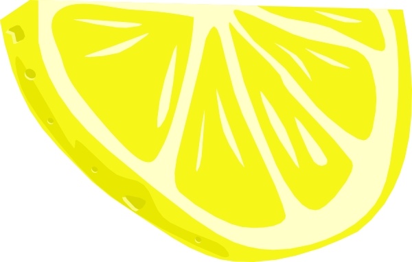 Lemon half slice clip art free vector in open office drawing svg