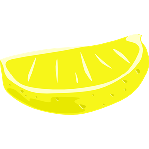 Lemon slice clip art wikiclipart 3