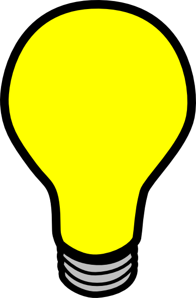 Light bulb lightbulb clipart 2