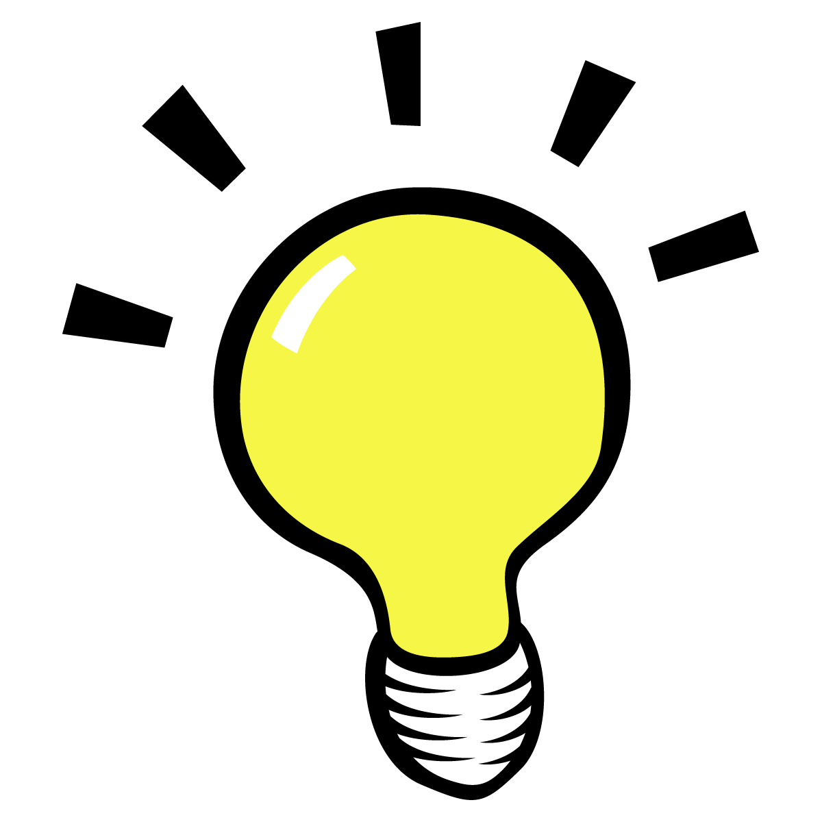 Lightbulb idea light bulb clip art at vector wikiclipart