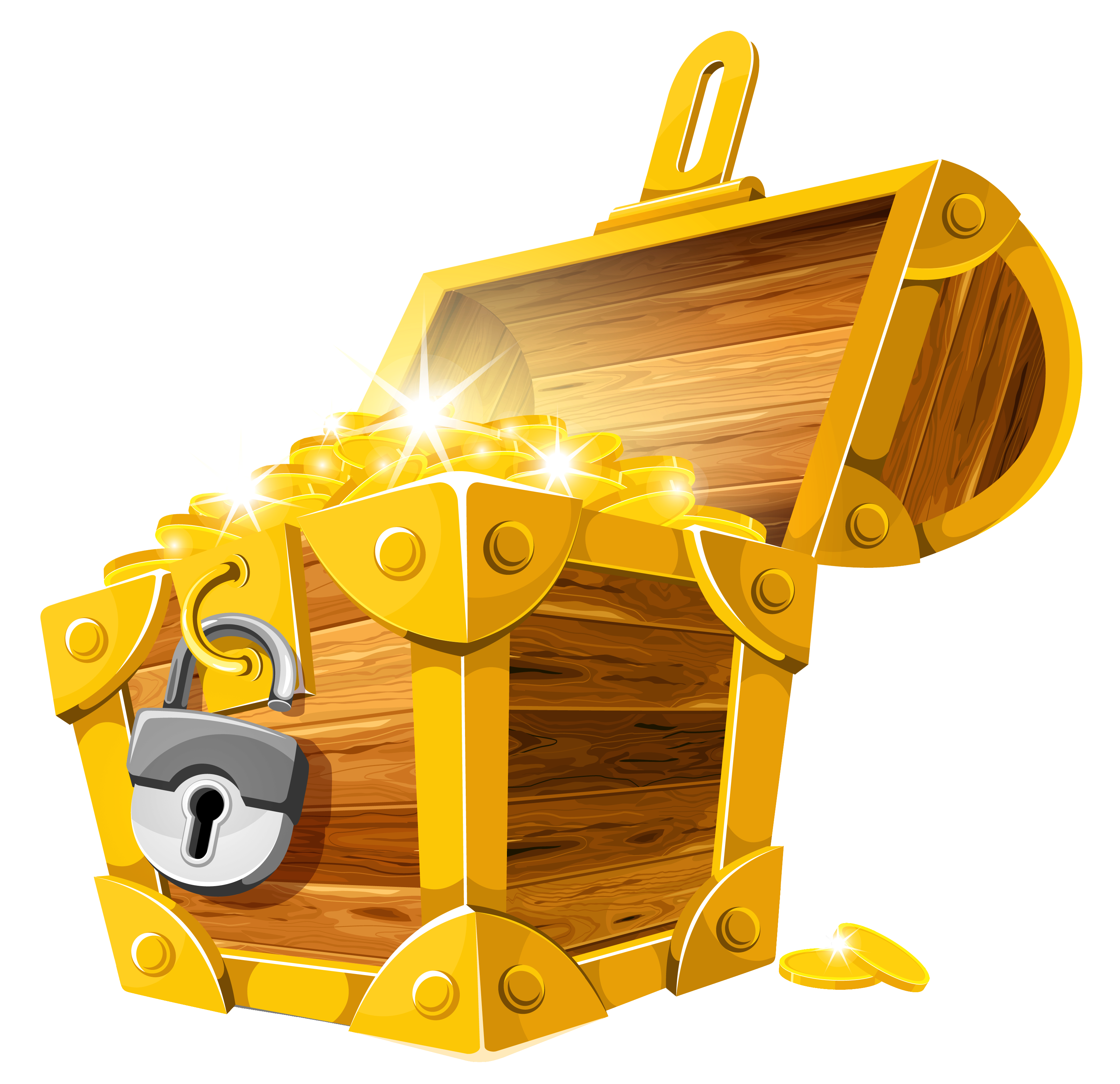 Pirate treasure chest clip art clipartix 2
