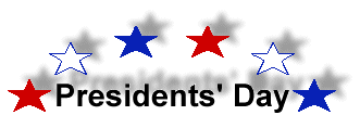 Presidents day clip art titles patriotic