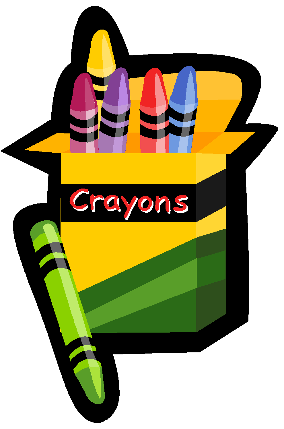 School supplies clipart craft projects clipartoons