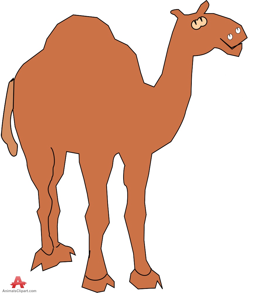 Simple camel clipart free design download