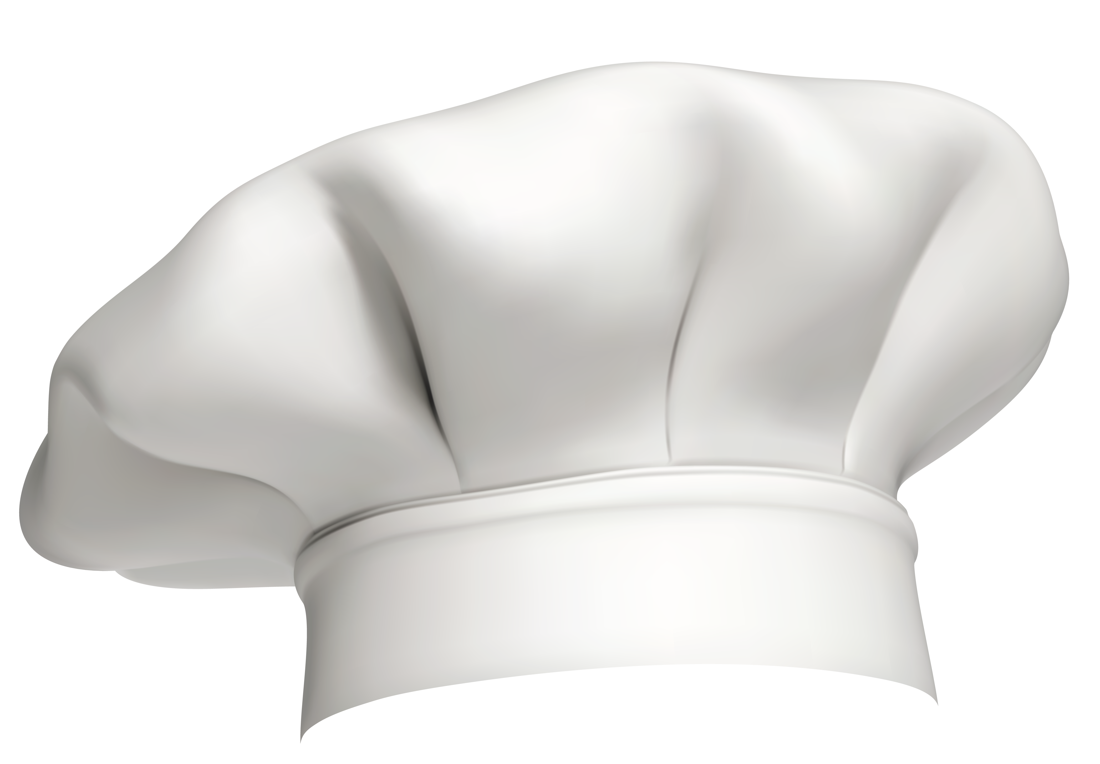 White chef hat clipart
