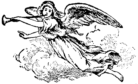 Angels with trumpets clip art clipartfest 2