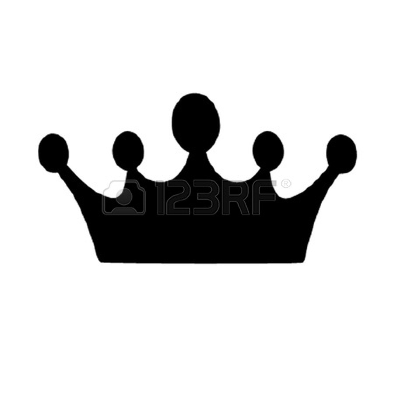 Black and white princess crown clipart clipartfest