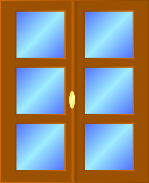 Cartoon window clip art at vector clip art