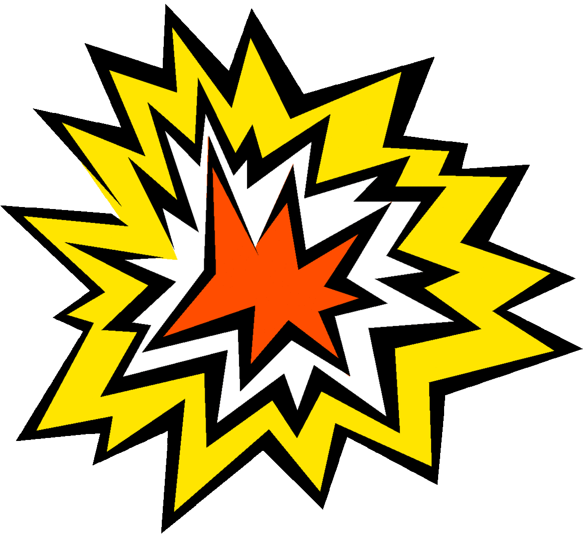 Explosion clip art free clipart to use resource