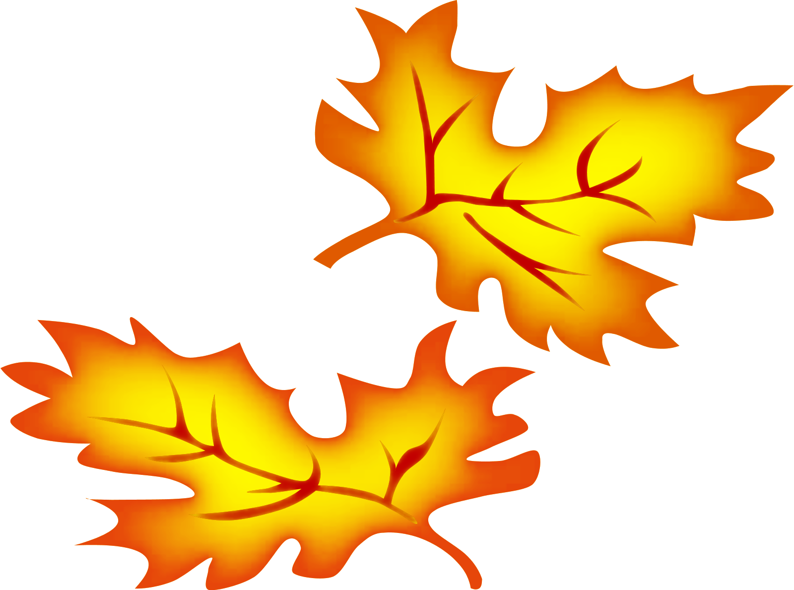Fall leaves border clipart free images 3
