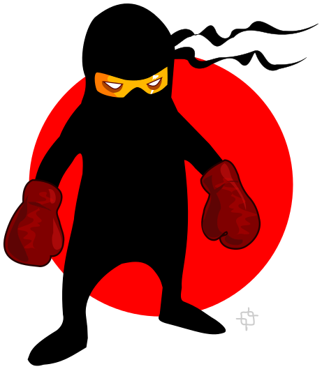 Free ninja clipart 1 page of public domain clip art