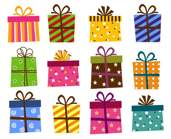 Gift birthday t clipart clipartfest 2