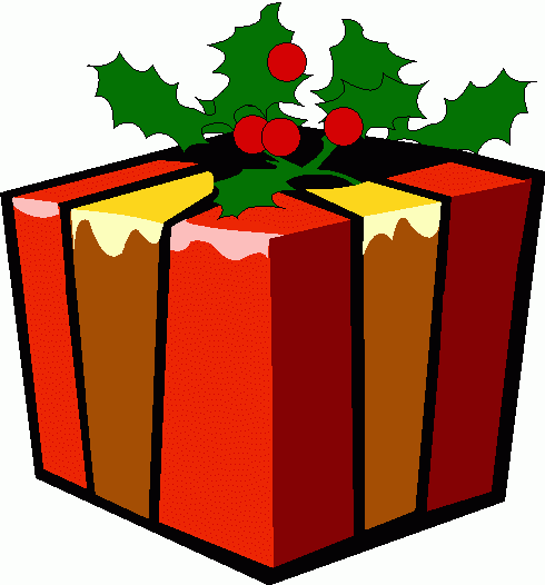 Gift holiday t clipart kid