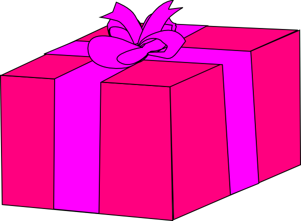 Gift pink t clipart clipartfest 2