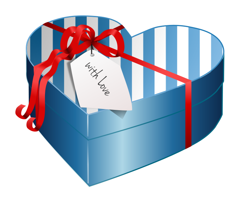 Gift t clipart graphics of beautifully wrapped presents