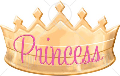 Gold princess crown clipart clipartfest 2