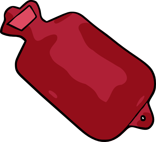Hot water bottle clip art at vector clip art