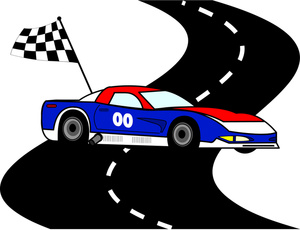 Isolated race car track clipart clipartfest