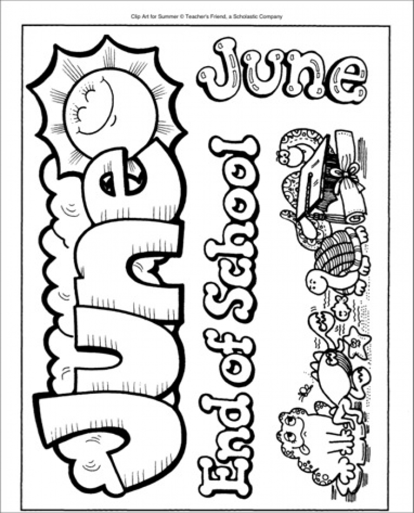 June black and white pictures clip art images with