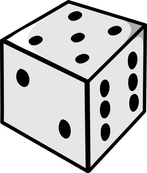 Latest free dice clip art at clipart inspiration