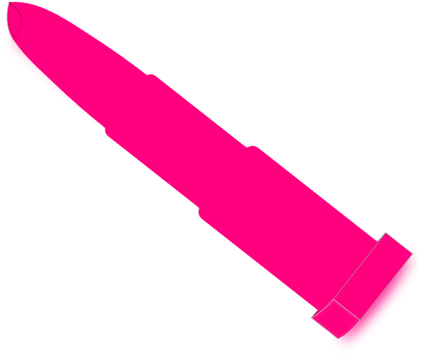 Pink lipstick clip art at vector clip art