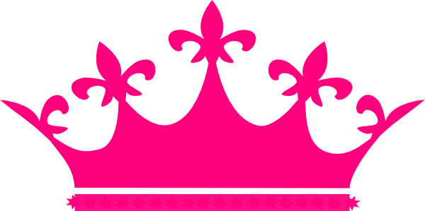Pink princess crown clipart clipartfox