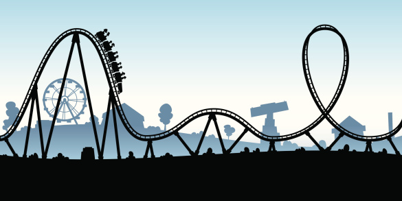 Roller coaster rolleraster clip art free images