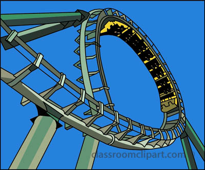 Roller coaster rolleraster clip art rollercoaster clipart