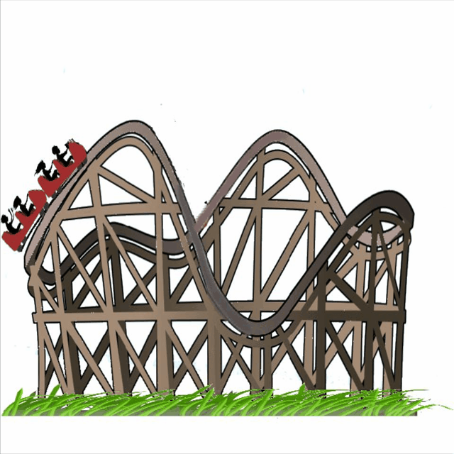 Roller coaster rolleraster rollercoaster clip art 5 clipartix