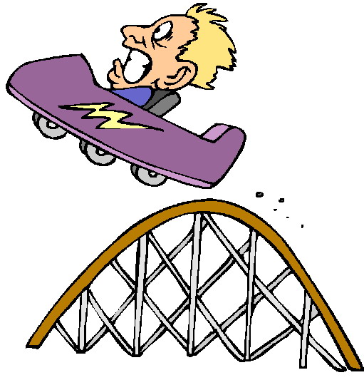 Roller coaster rollercoaster clip art 4