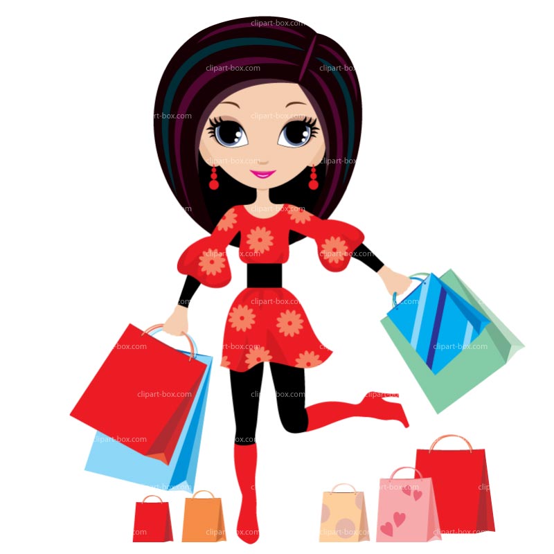 Shopping art clipart and clip art on