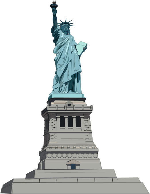 Statue of liberty clipart fort kid