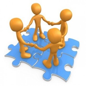 Teamwork puzzle clipart free images