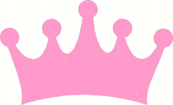 Template princess crown clipart