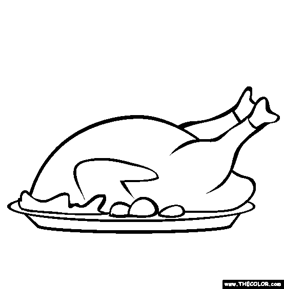 Turkey  black and white cooked turkey clipart black and white clipartfox 4