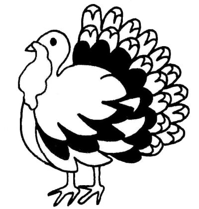 Turkey  black and white free turkey clip art black and white