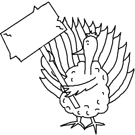 Turkey  black and white turkey black and white turkey clipart 3 wikiclipart 2