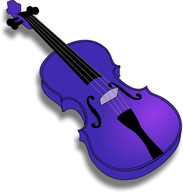 Violin clip art 2