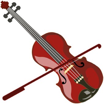 Violin clip art free clipart images