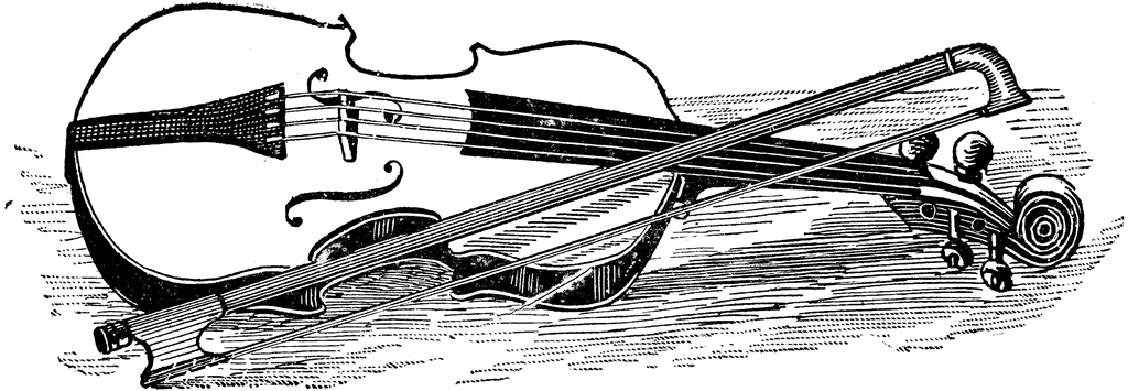 Violin clipart etc