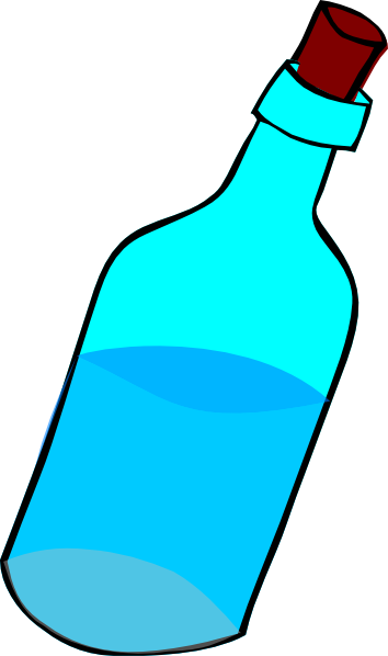 Water bottle clip art 3