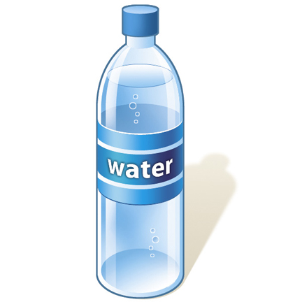 Water bottle clip art tumundografico