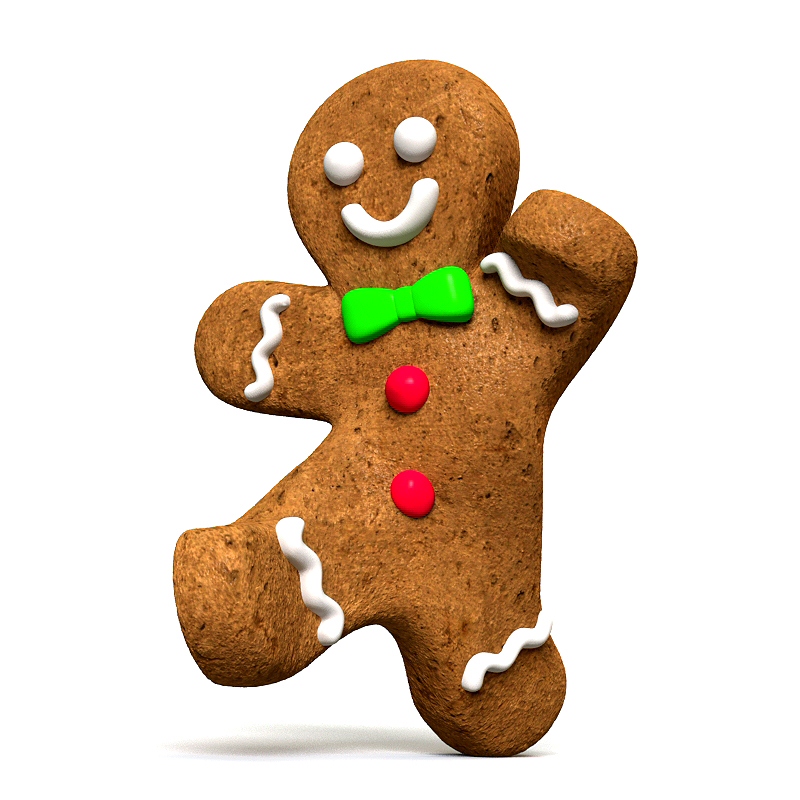 Animated gingerbread man clipart clipartfest