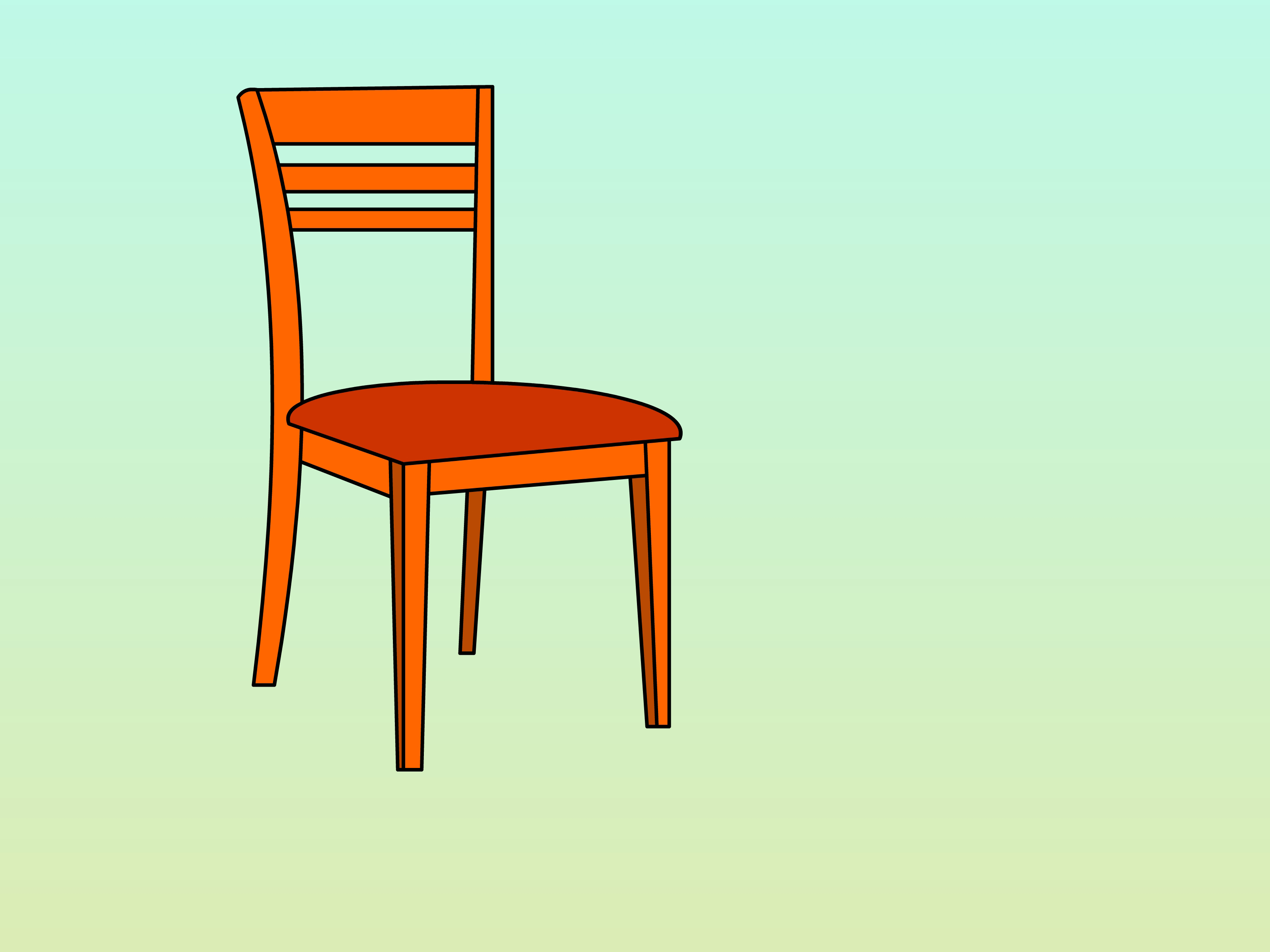 Cartoon chair 0 images about how to draw furniture on cartoon