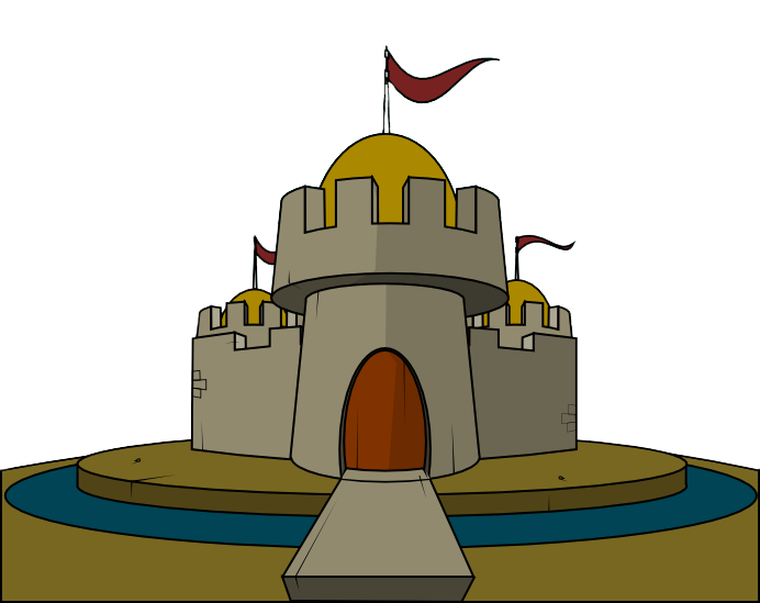 Castle free to use clip art 2
