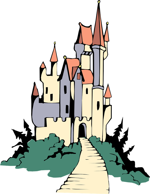 Castle free to use clipart 2
